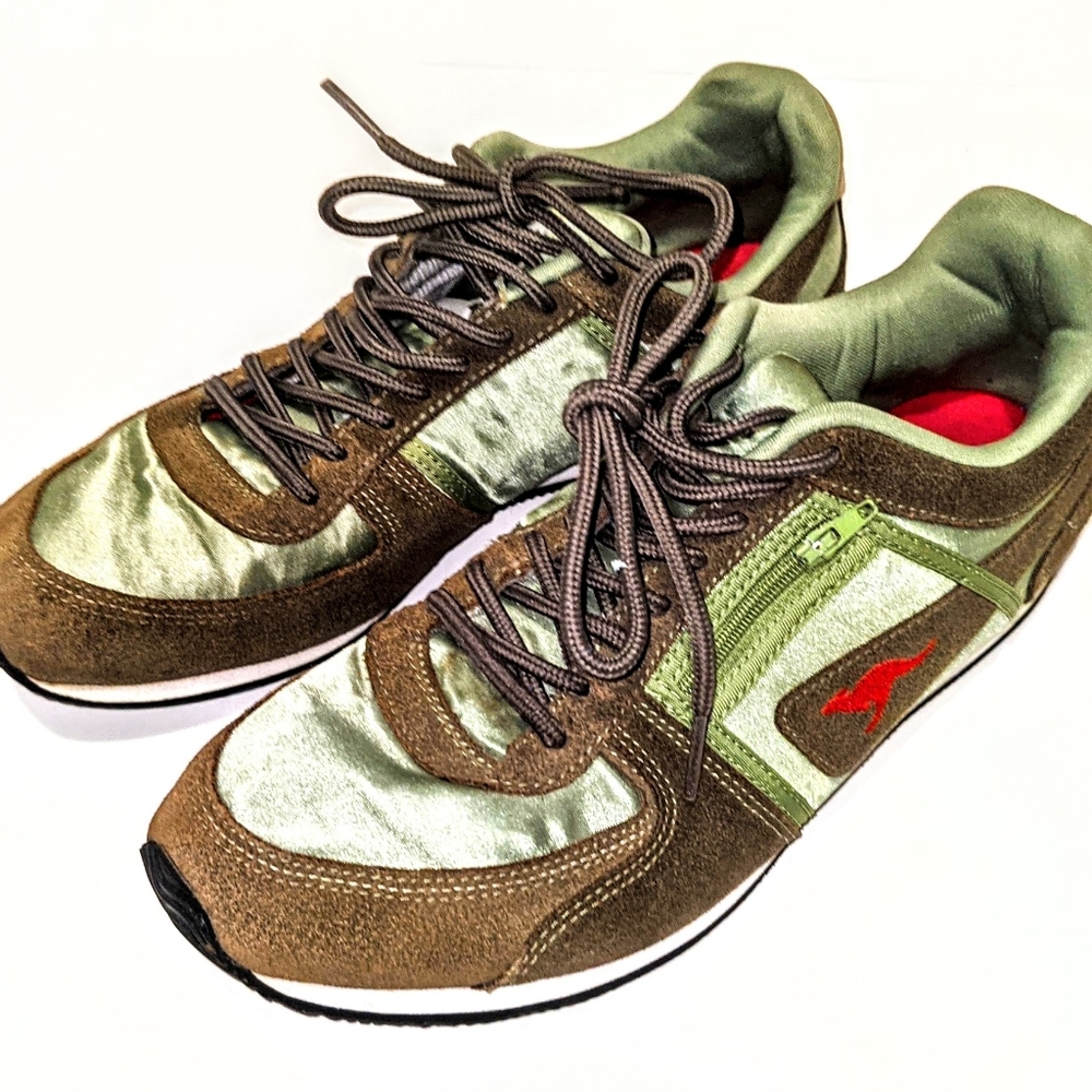 VINTAGE KangaROOS Zipper Pouch Running Tennis Shoe